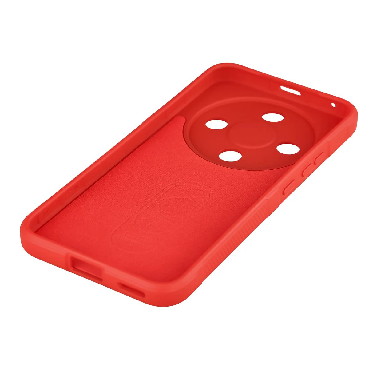 Präzise Ausschnitte und Kompatibilität mit kabellosem Laden in der Bizon Case Tur-Hülle für Honor Magic8 Lite