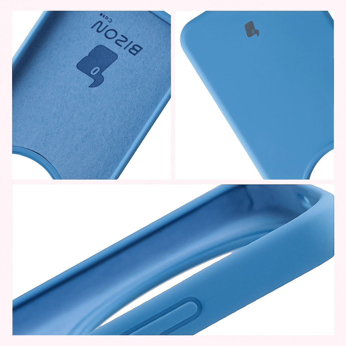 Konstruktion der Bizon Soft Case Hülle: integrierte Abdeckungen, erhöhte Ränder und Mikrofaserpolsterung für das Honor Magic8 Lite