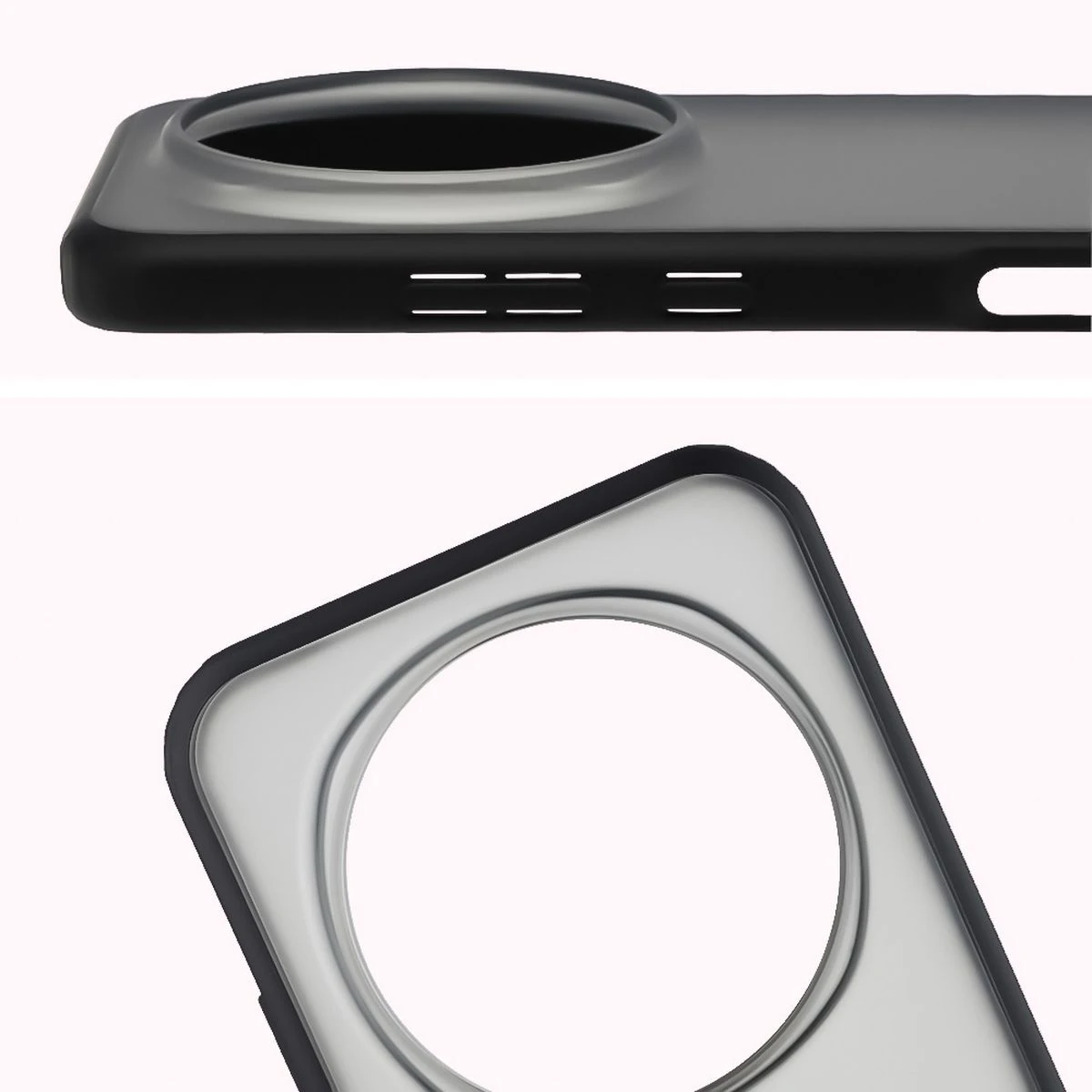 Vollständiger Ausschnitt und erhöhte Kanten der Kamera in der Bizon Case Angelo für das Honor Magic8 Pro