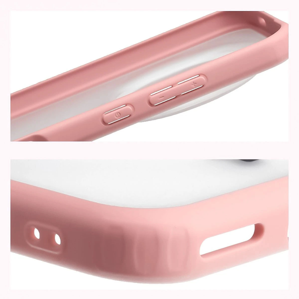 Verstärkte Ecken und erhöhte Ränder des Bildschirms im Bizon Case Angelo für Honor Magic8 Pro