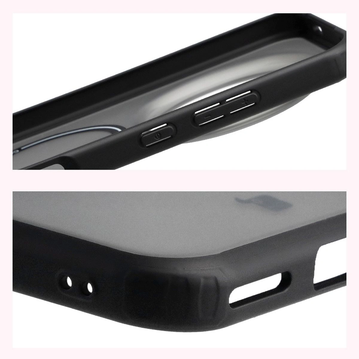 Wzmocnione narożniki i podwyższone ranty ekranu w etui Bizon Case MatteO do Honor Magic8 Pro