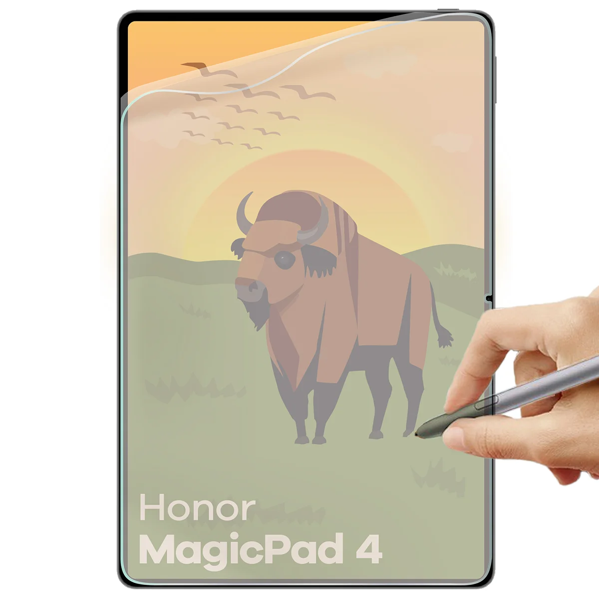 Matte film for screen Bizon Tab Film Matte for Honor MagicPad 4, 1 piece
