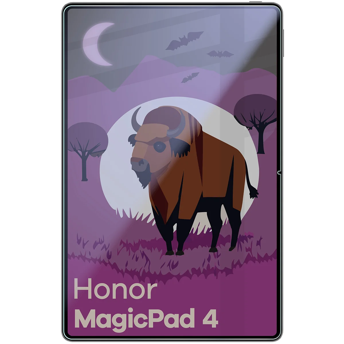 Perfect fit of Bison Smart Glass for Honor MagicPad 4