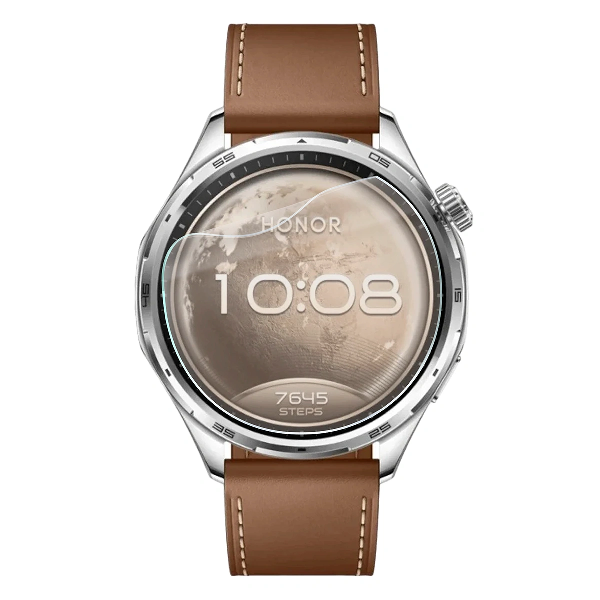 Smartwatch with the protective film Bizon Watch Film Matte Duo for Honor Watch 6