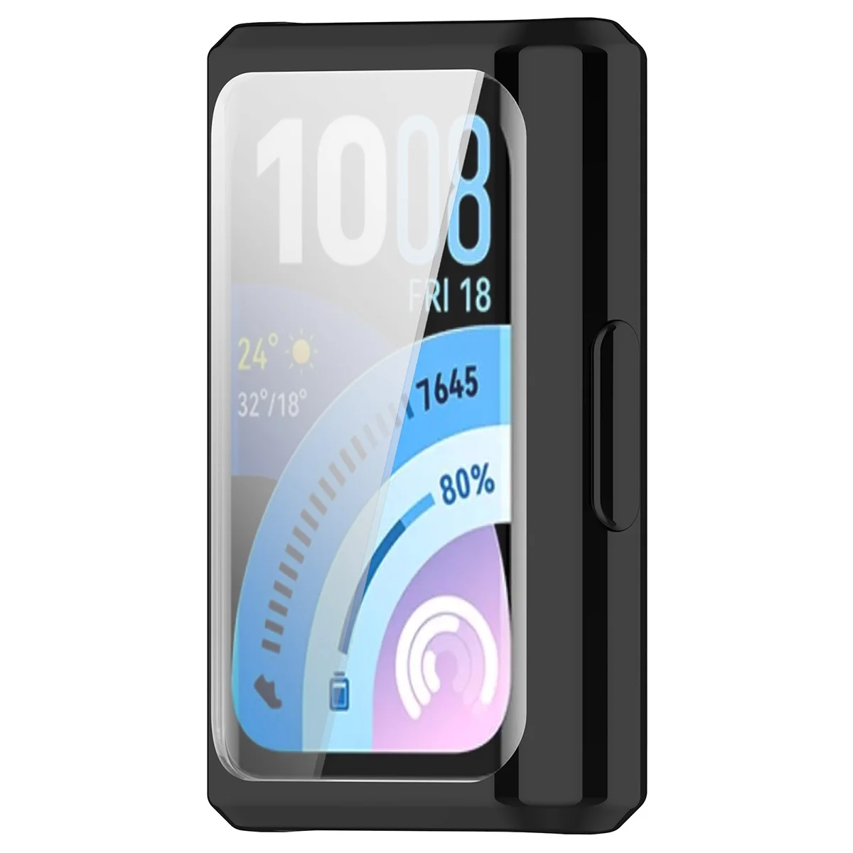 Front and back of Bison Case Watch Felipe for Huawei Band 11 Pro