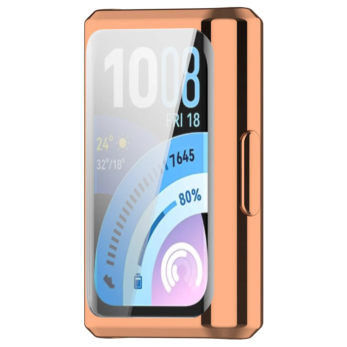 Fața și spatele Bizon Case Watch Felipe pentru Huawei Band 11 Pro