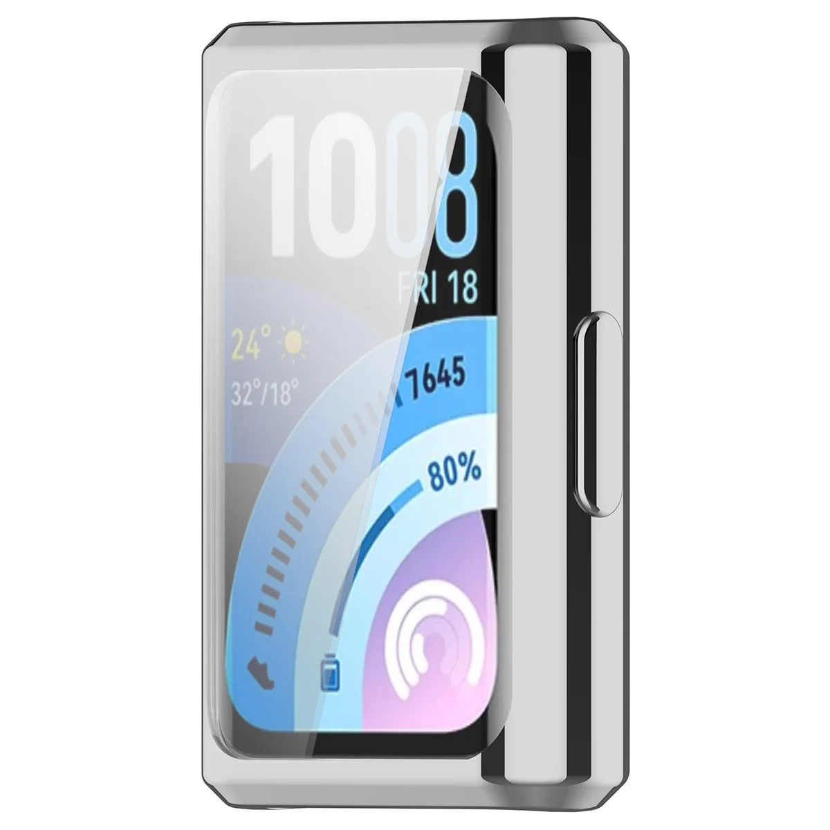 Fața și spatele Bizon Case Watch Felipe pentru Huawei Band 11 Pro