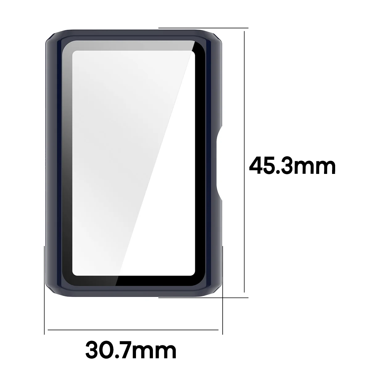 Dimensions of the Bizon Case Watch Adamo for Huawei Band 11 Pro