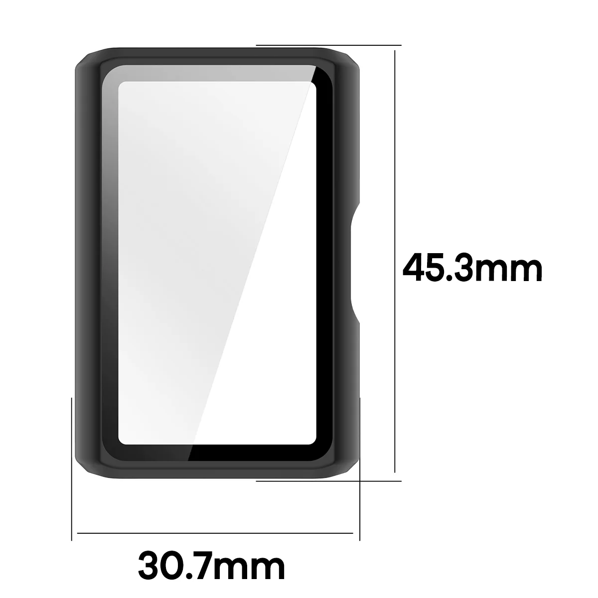 Wymiary etui Bizon Case Watch Adamo do Huawei Band 11 Pro