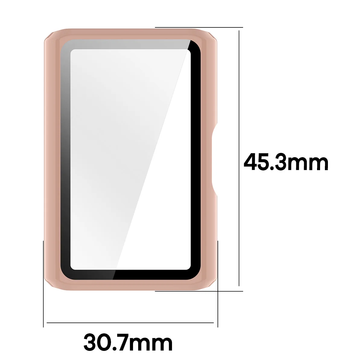 Wymiary etui Bizon Case Watch Adamo do Huawei Band 11 Pro