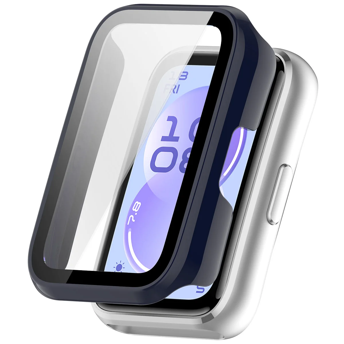 Vizualizarea aplicării husei Bizon Case Watch Adamo pentru Huawei Band 11