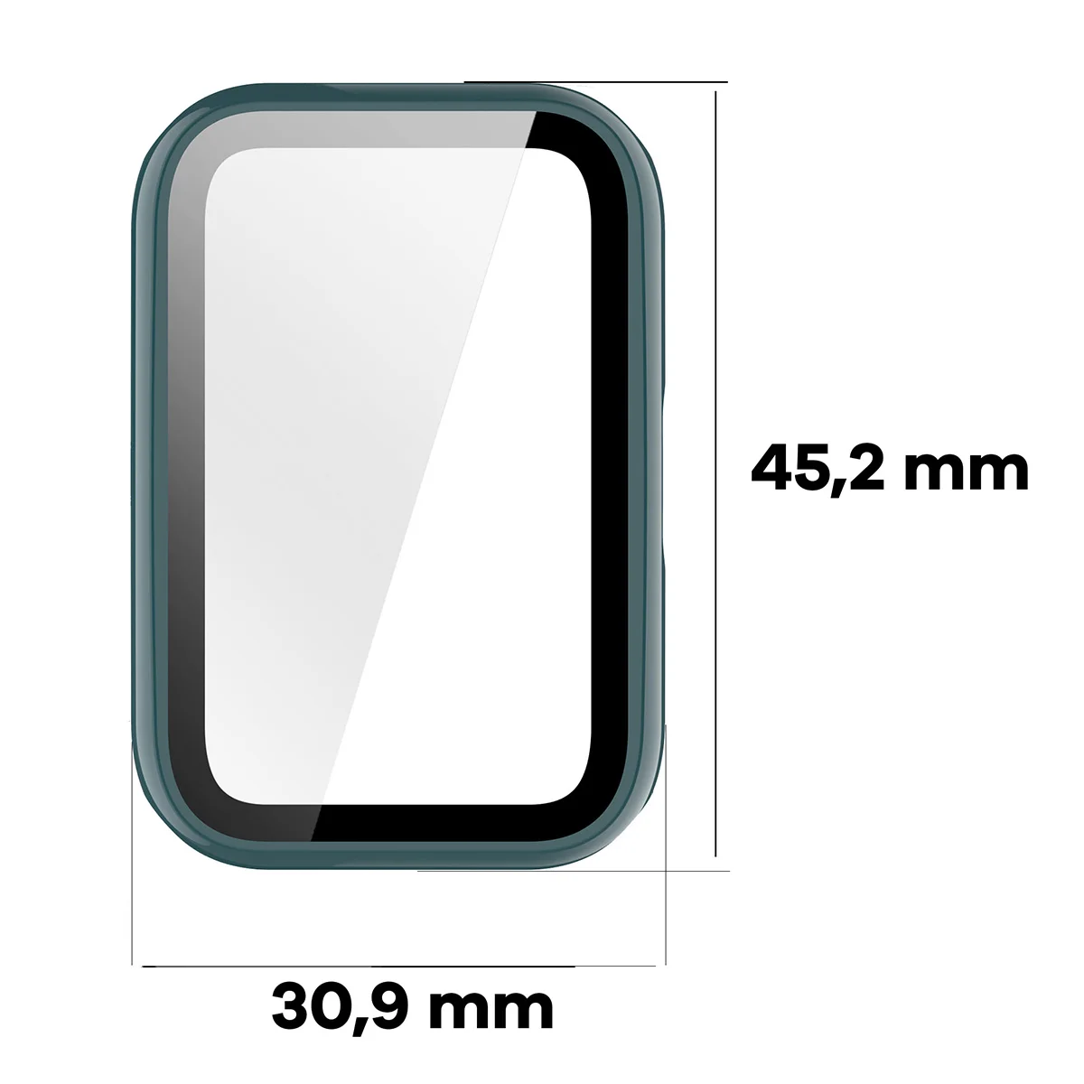 Dimensiunile husei Bizon Case Watch Adamo pentru Huawei Band 11