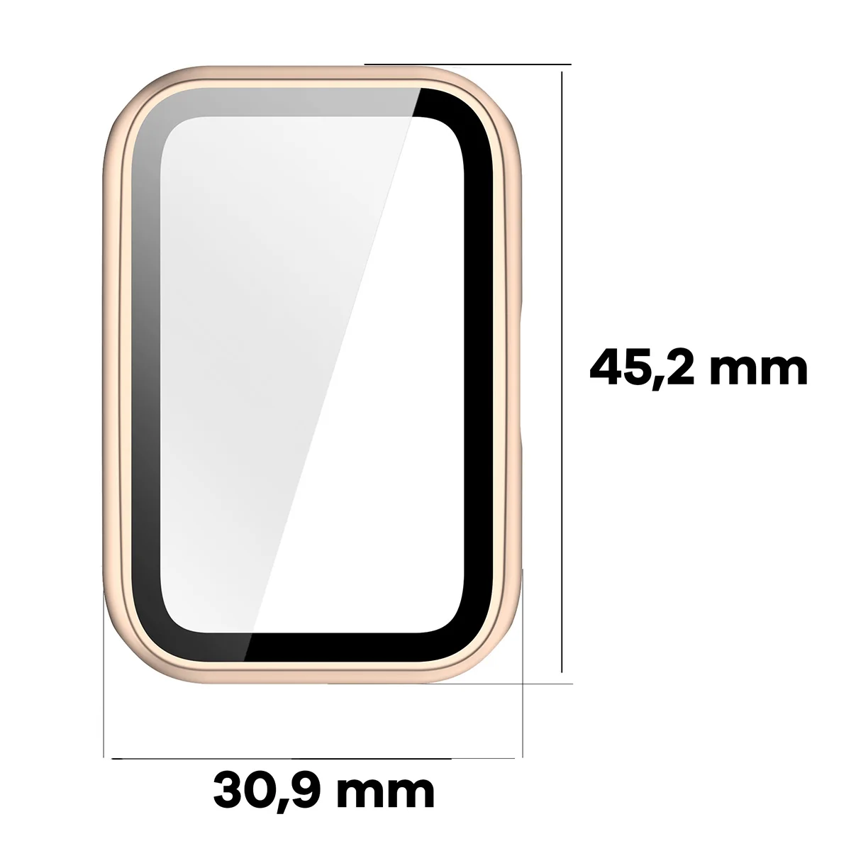 Dimensiunile husei Bizon Case Watch Adamo pentru Huawei Band 11