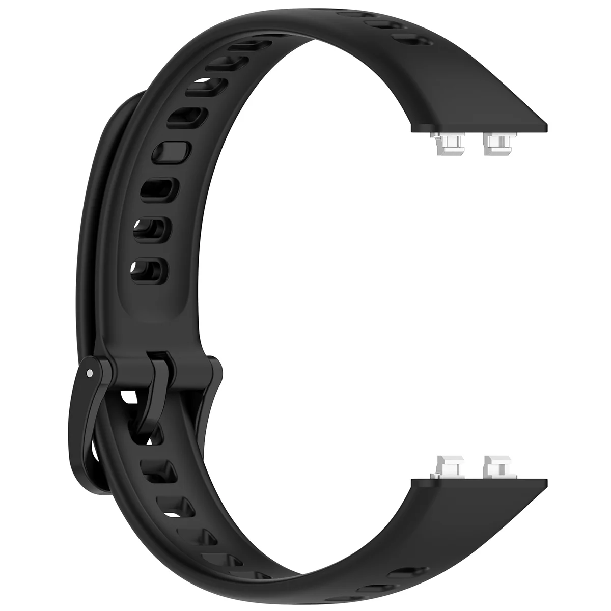 Silikonowy pasek Bizon Strap Watch Silicone ukazane od tyłu