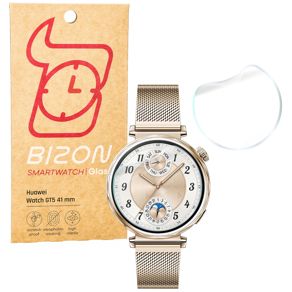 Bizon Glass Watch Hydrogel for Huawei Watch GT 5 (41mm)!