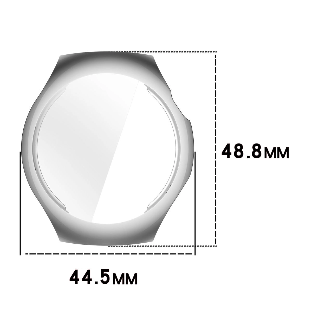 Etui Bizon Case Watch Felipe pentru Huawei Watch 5 42mm