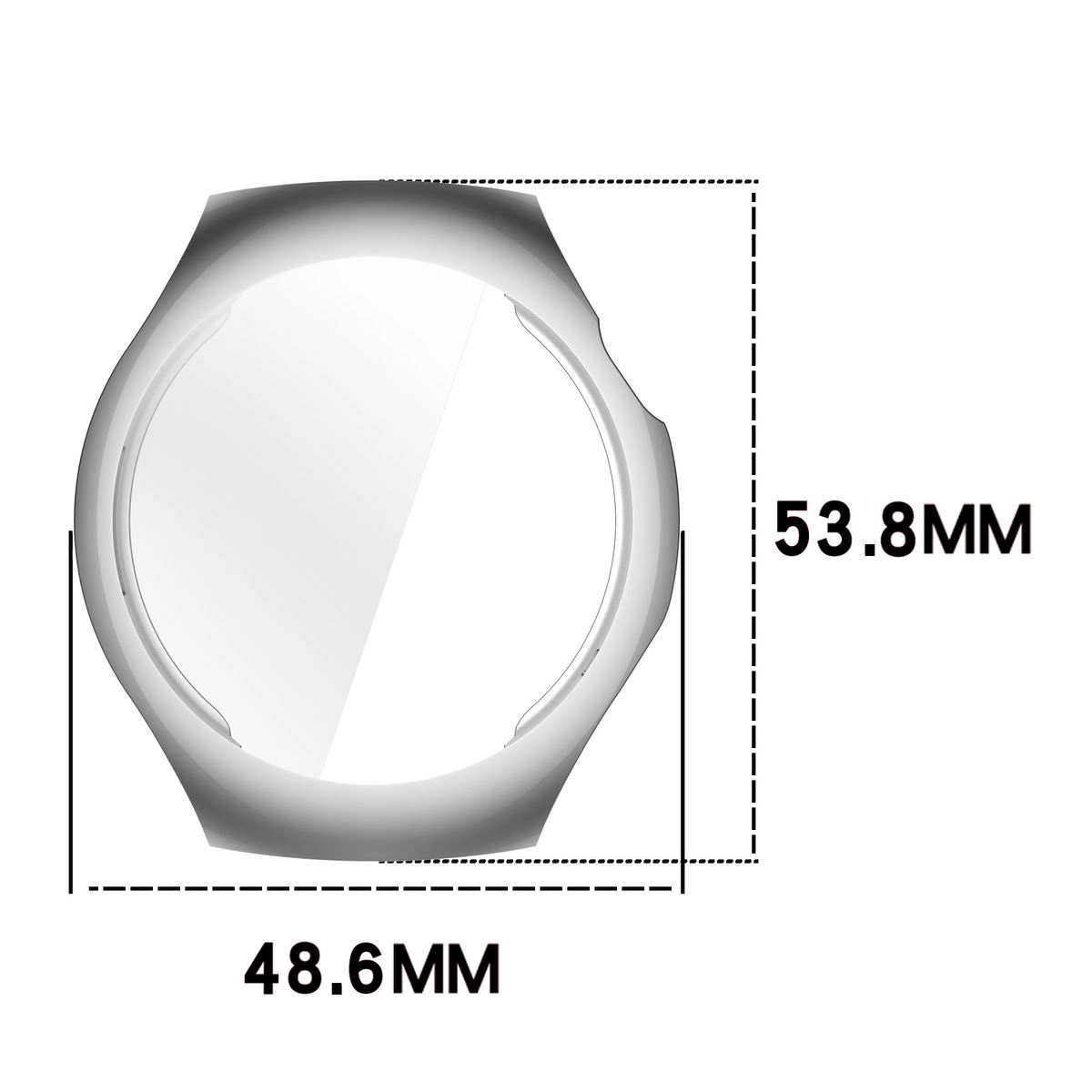 Etui Bizon Case Watch Felipe pentru Huawei Watch 5 46mm