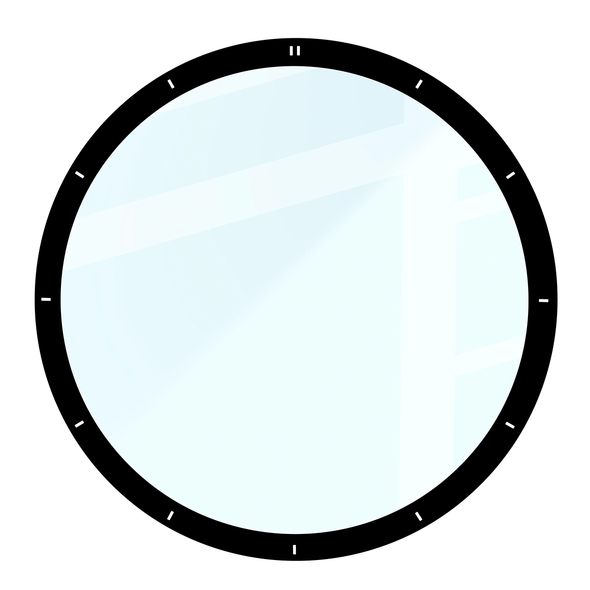 Wymiary szkła hybrydowego Bizon Glass Watch Edge dla Huawei Watch 5 46 mm