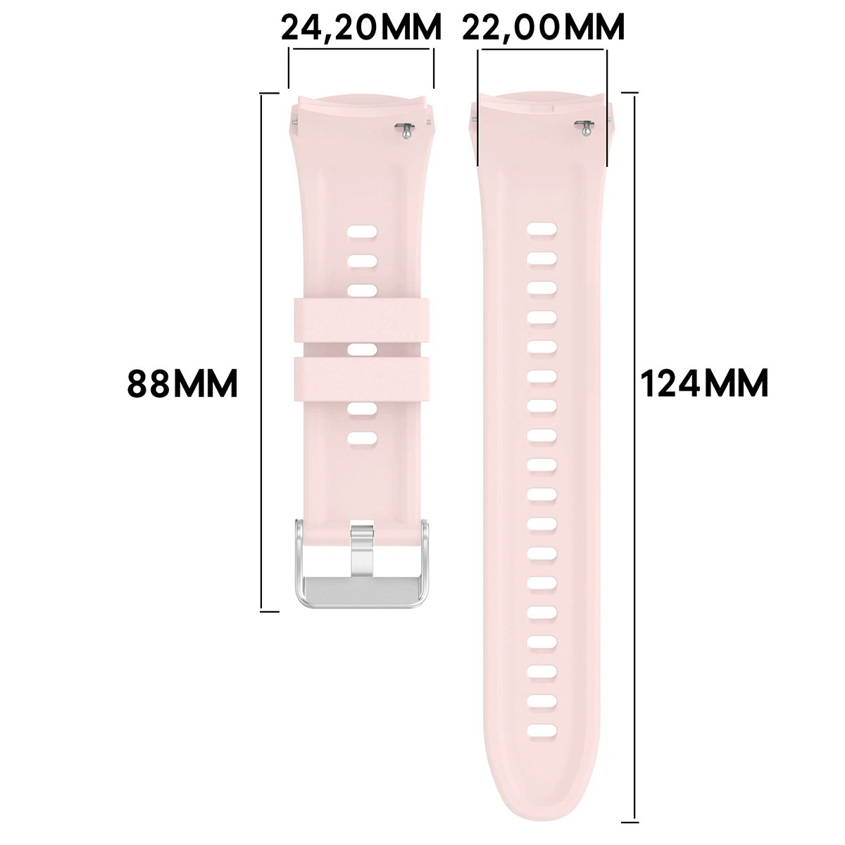 Methode zur Messung des Armbands für Huawei Watch 5 46 mm