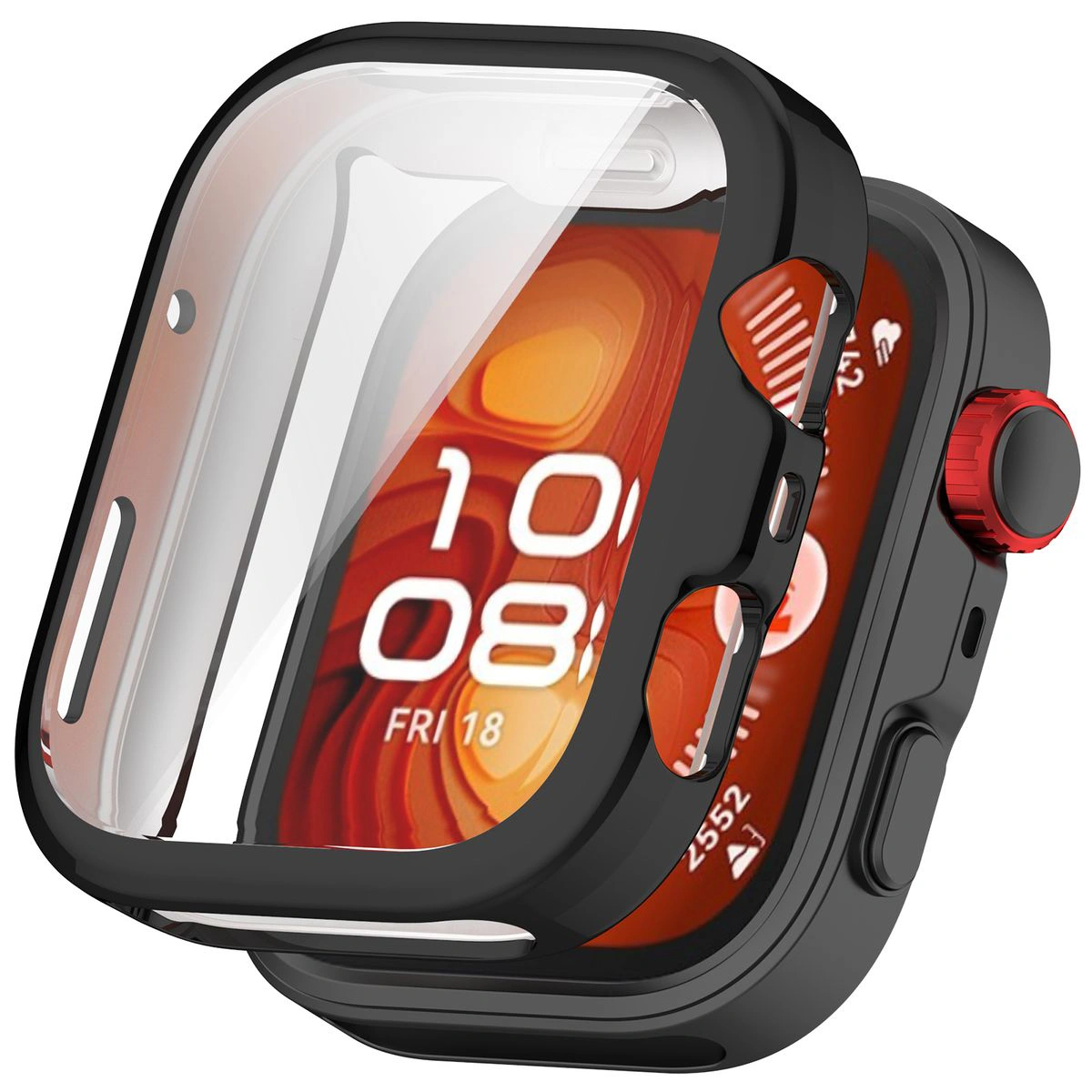 Front oraz tył Bizon Case Watch Felipe dla Huawei Watch Fit 4 Pro