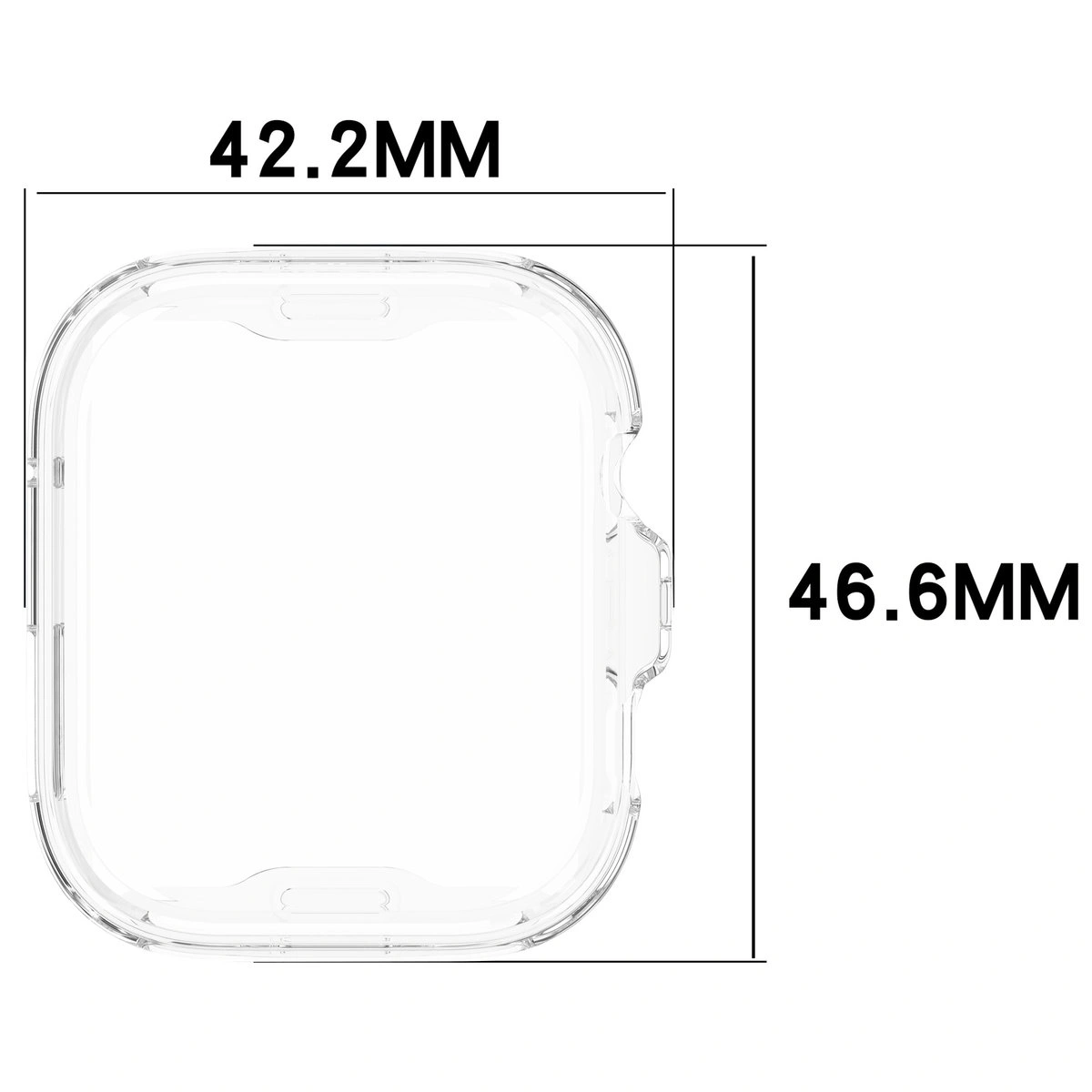 Etui Bizon Case Watch Felipe dla Huawei Watch Fit 4 Pro