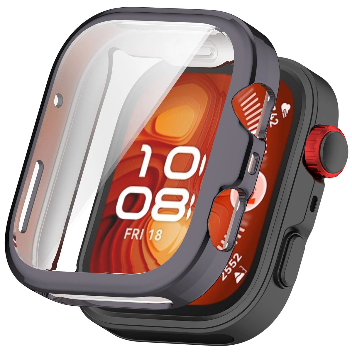 Față și spate Bizon Case Watch Felipe pentru Huawei Watch Fit 4 Pro