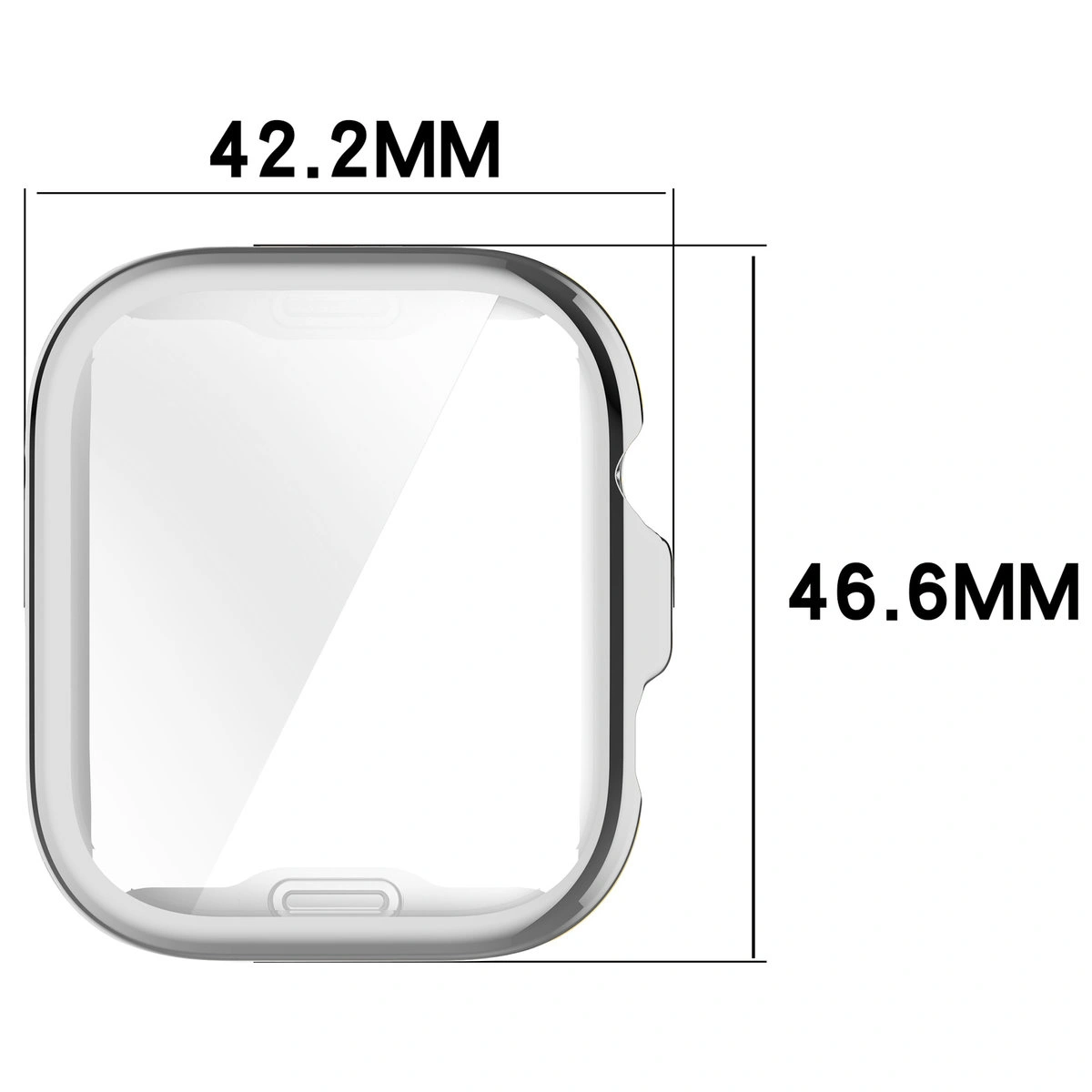 Carcasă Bizon Case Watch Felipe pentru Huawei Watch Fit 4 Pro