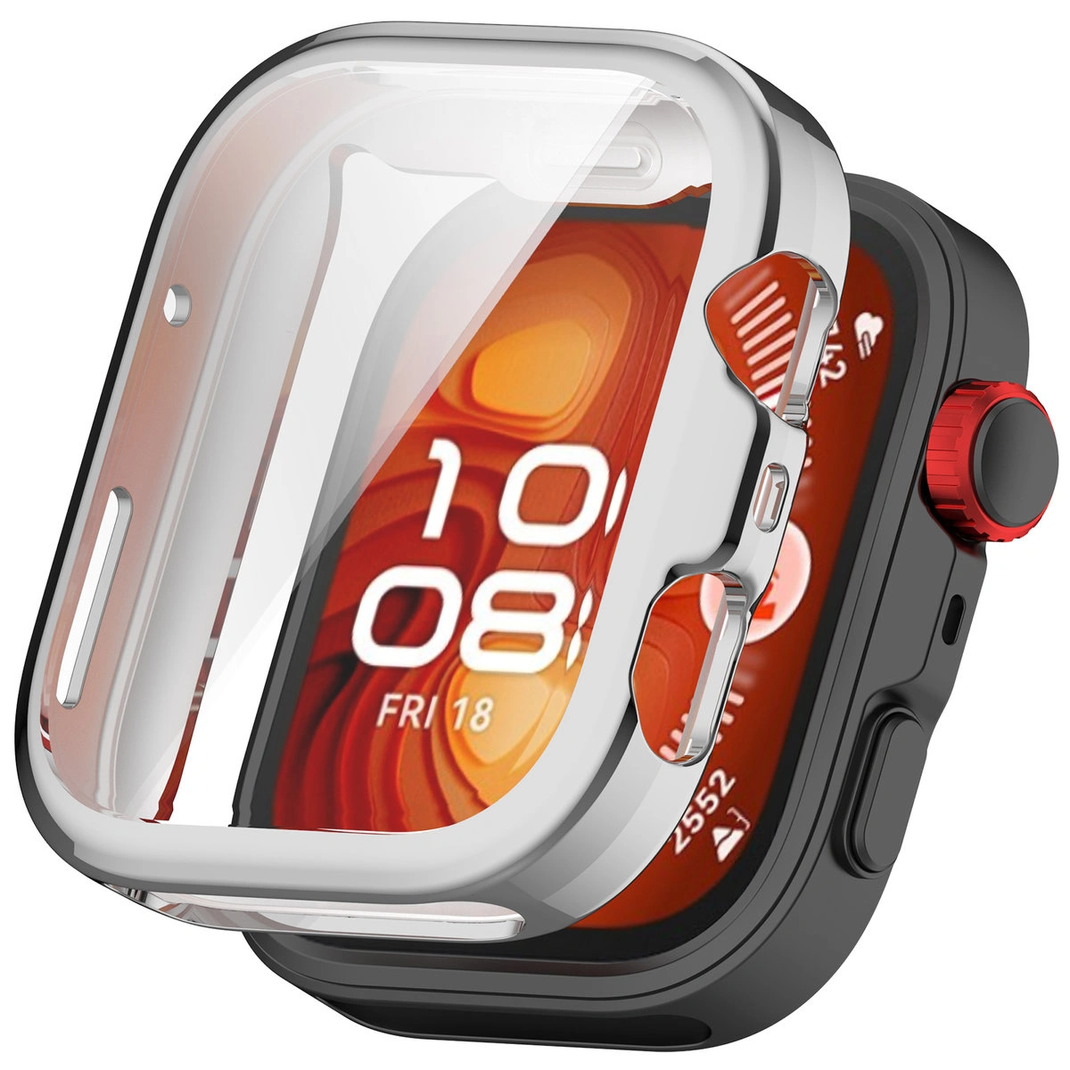 Față și spate Bizon Case Watch Felipe pentru Huawei Watch Fit 4 Pro