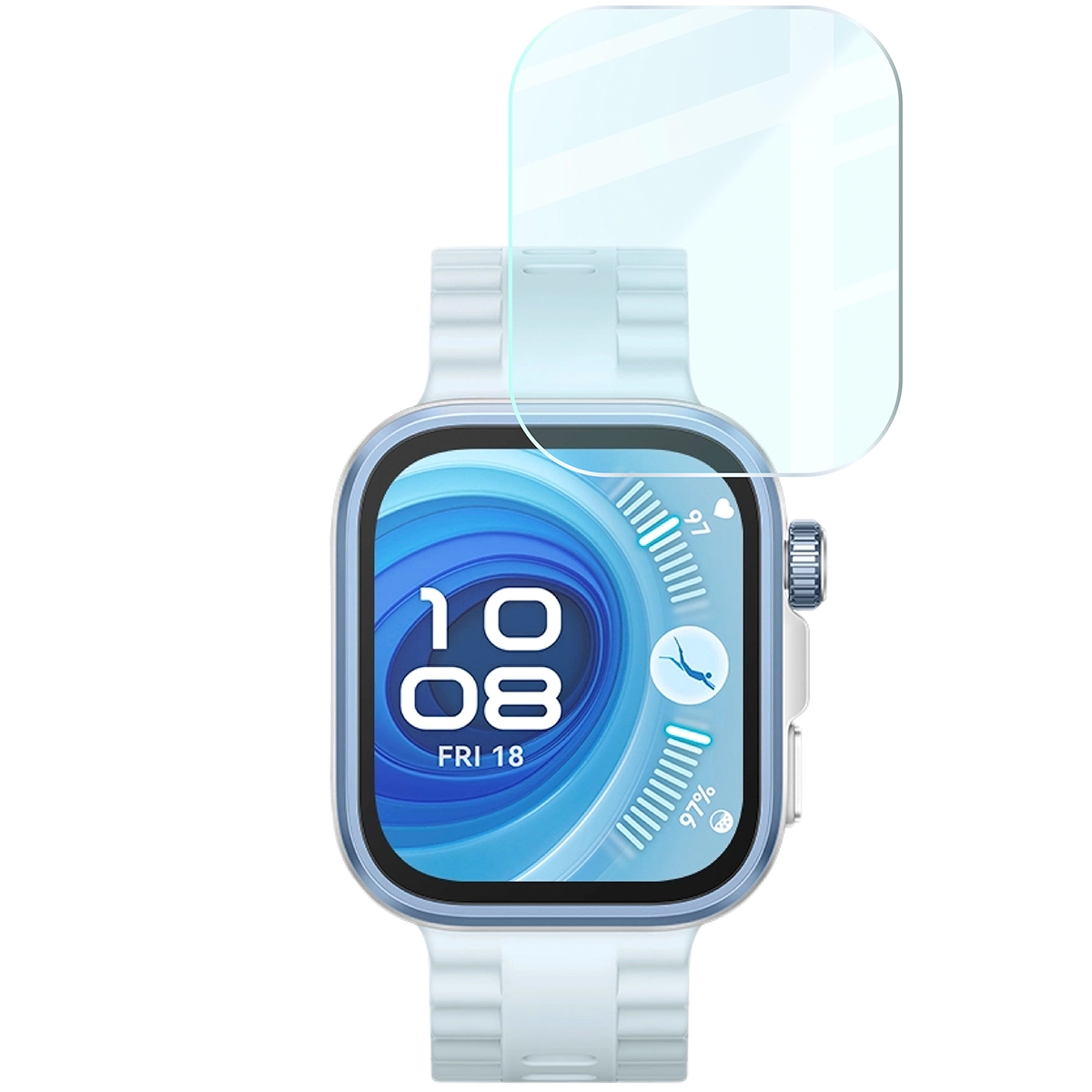 Przejrzystość szkła Bizon Glass Watch Clear do Huawei Watch Fit 4 Pro