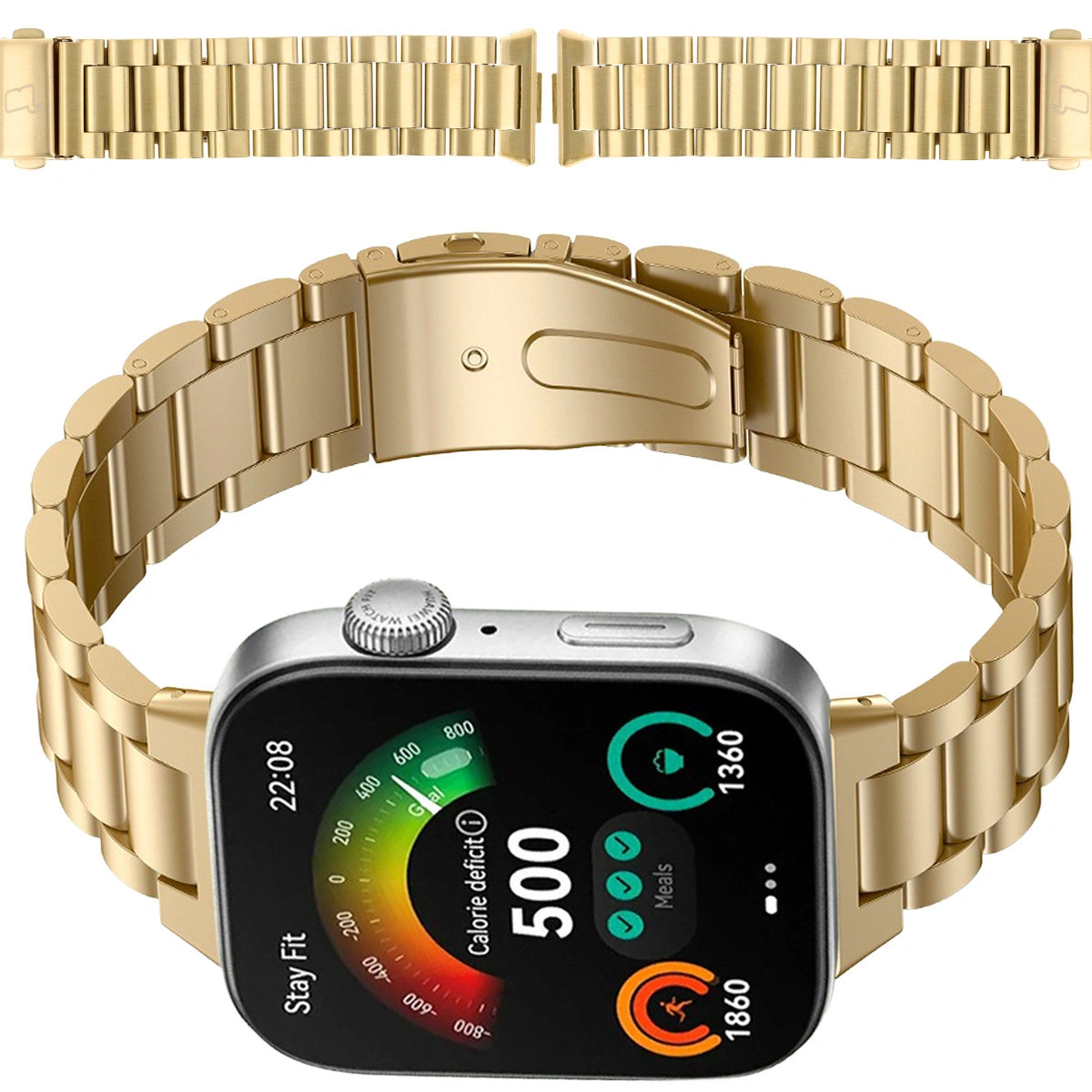 Pasek do zegarka Bizon Strap Watch Aura do Apple Watch 41/40/38 mm