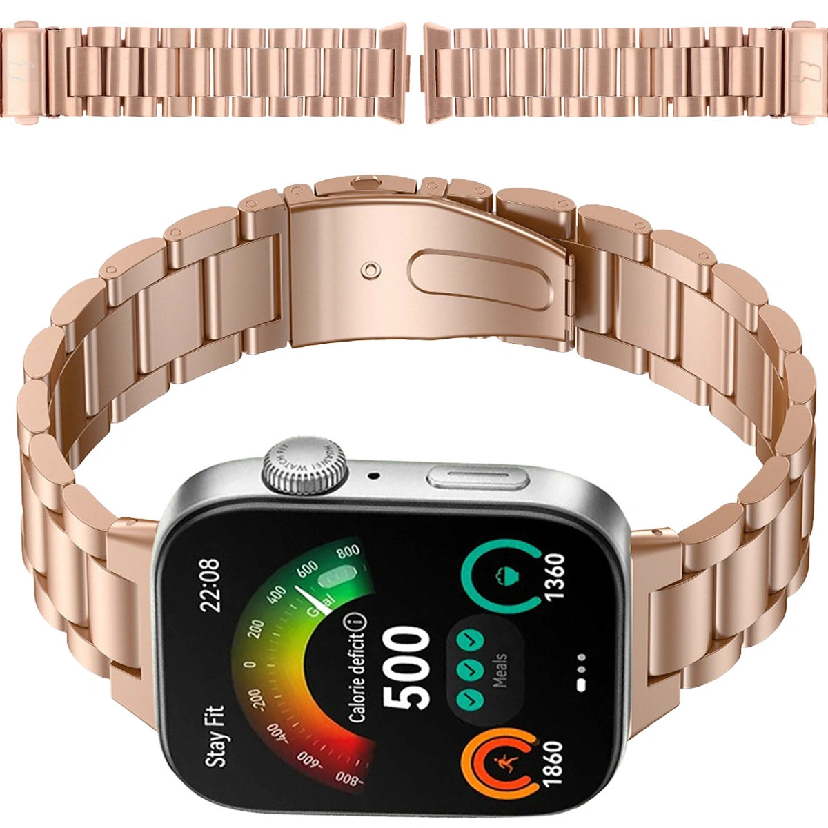 Pasek do zegarka Bizon Strap Watch Aura do Apple Watch 41/40/38 mm