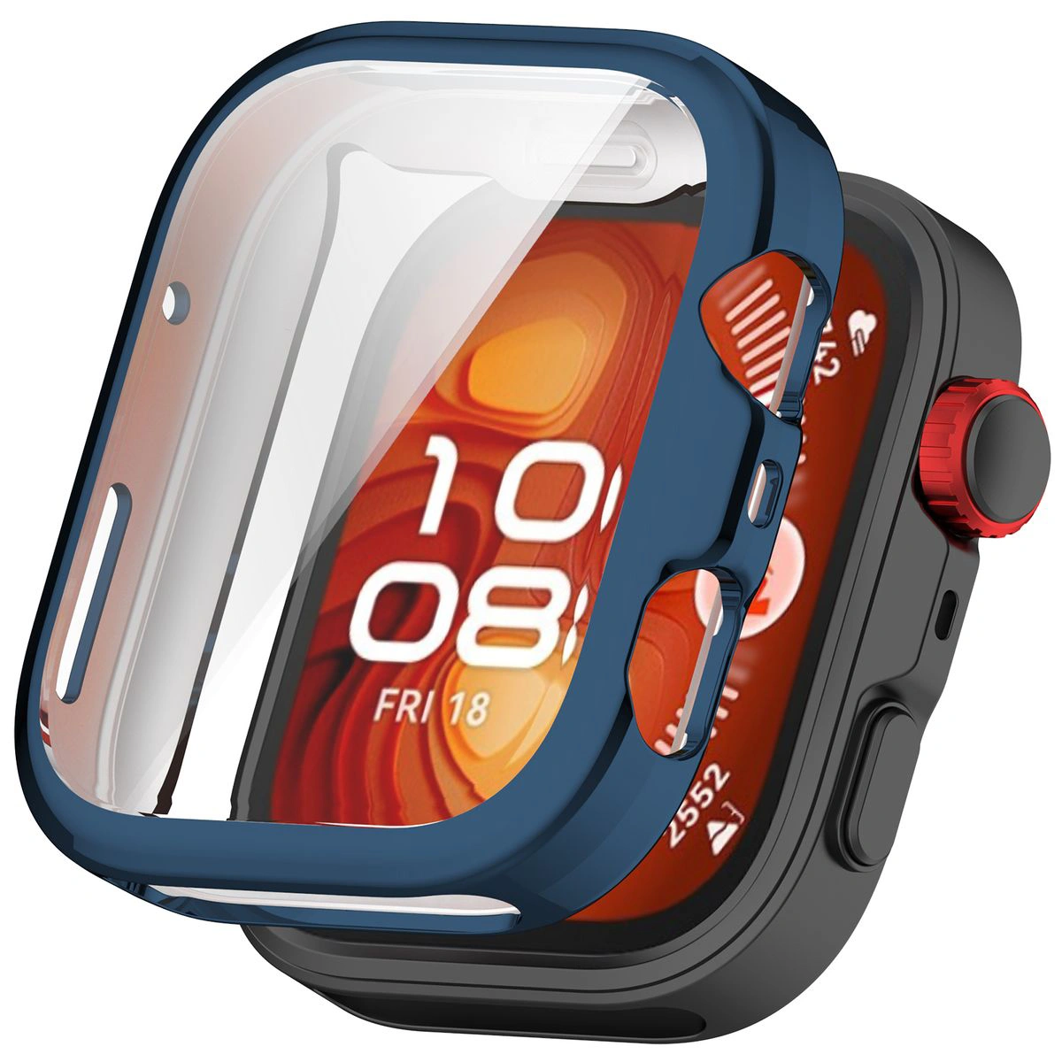 Front and back of Bison Case Watch Felipe for Huawei Watch Fit 4