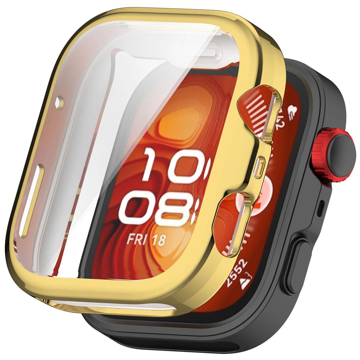 Front and back of Bison Case Watch Felipe for Huawei Watch Fit 4