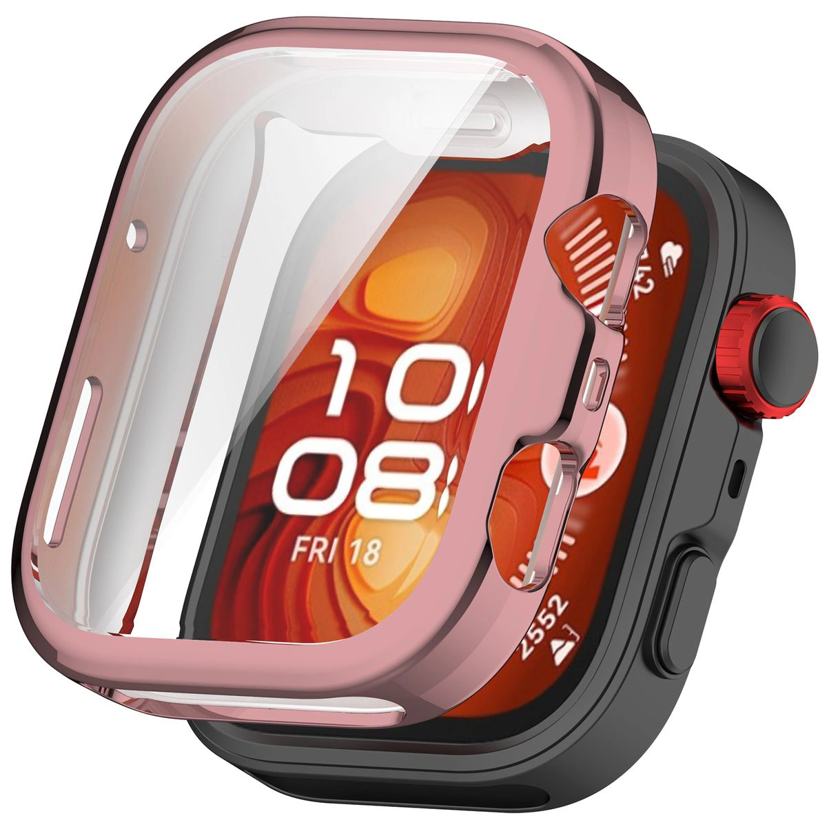 Front and back of Bison Case Watch Felipe for Huawei Watch Fit 4