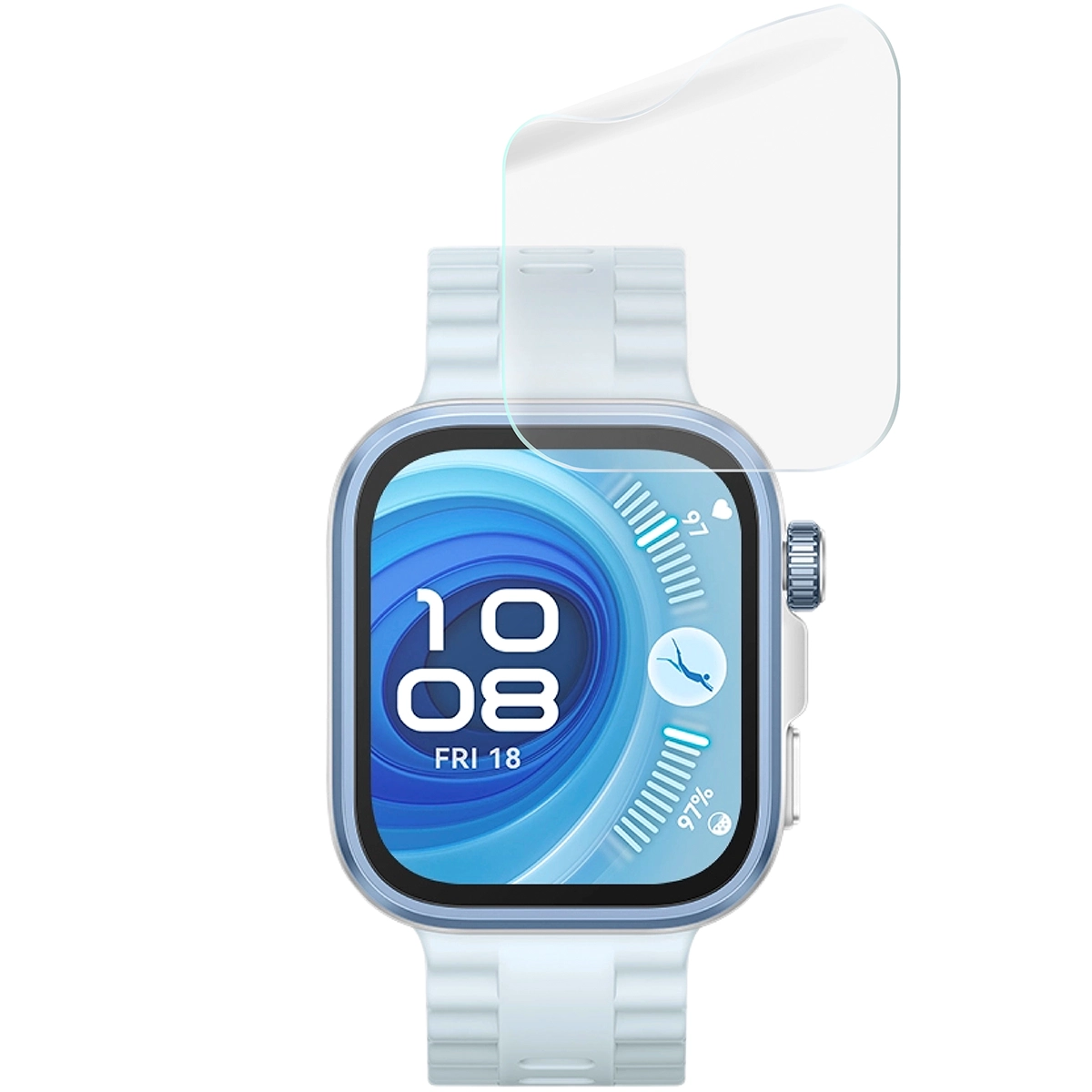 Zestaw folii hydrożelowych Bizon Glass Watch Hydrogel dla Huawei Watch Fit 4 / Huawei Watch Fit 4 Pro