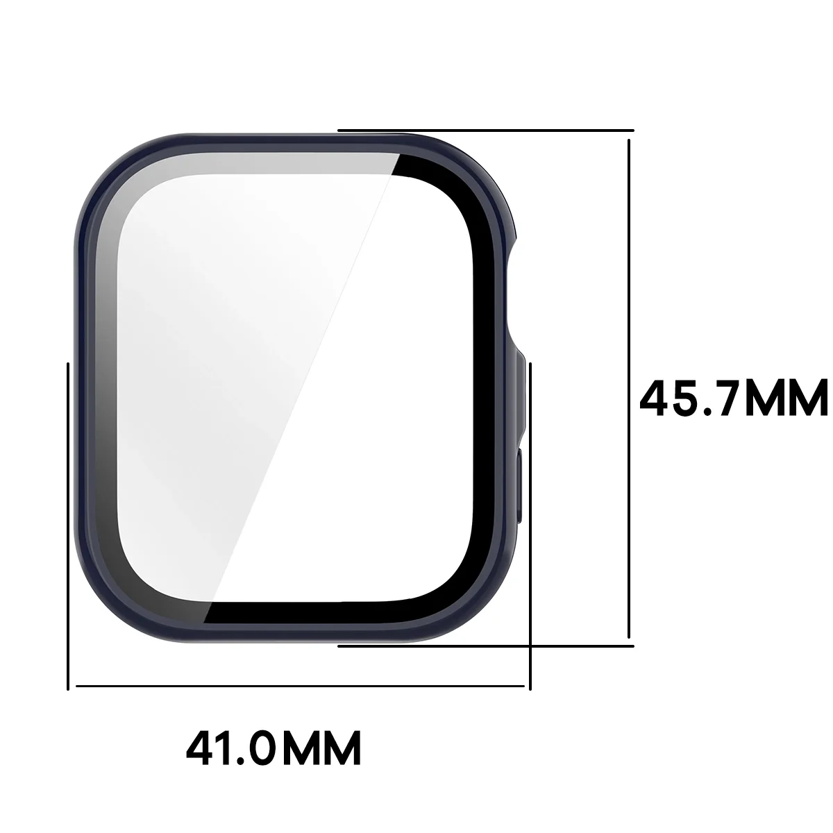 Dimensions of the Bizon Case Watch Adamo for Huawei Watch Fit 5