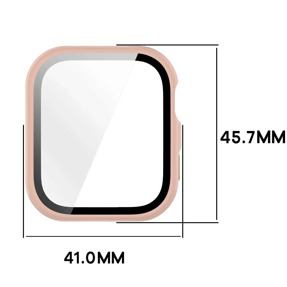 Dimensions of the Bizon Case Watch Adamo for Huawei Watch Fit 5