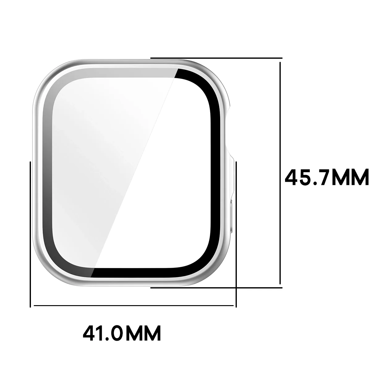 Dimensions of the Bizon Case Watch Adamo for Huawei Watch Fit 5