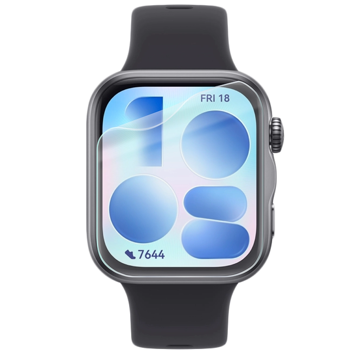 Folia Bizon Watch Film Hydrogel Duo adaptată pentru Huawei Watch Fit 5