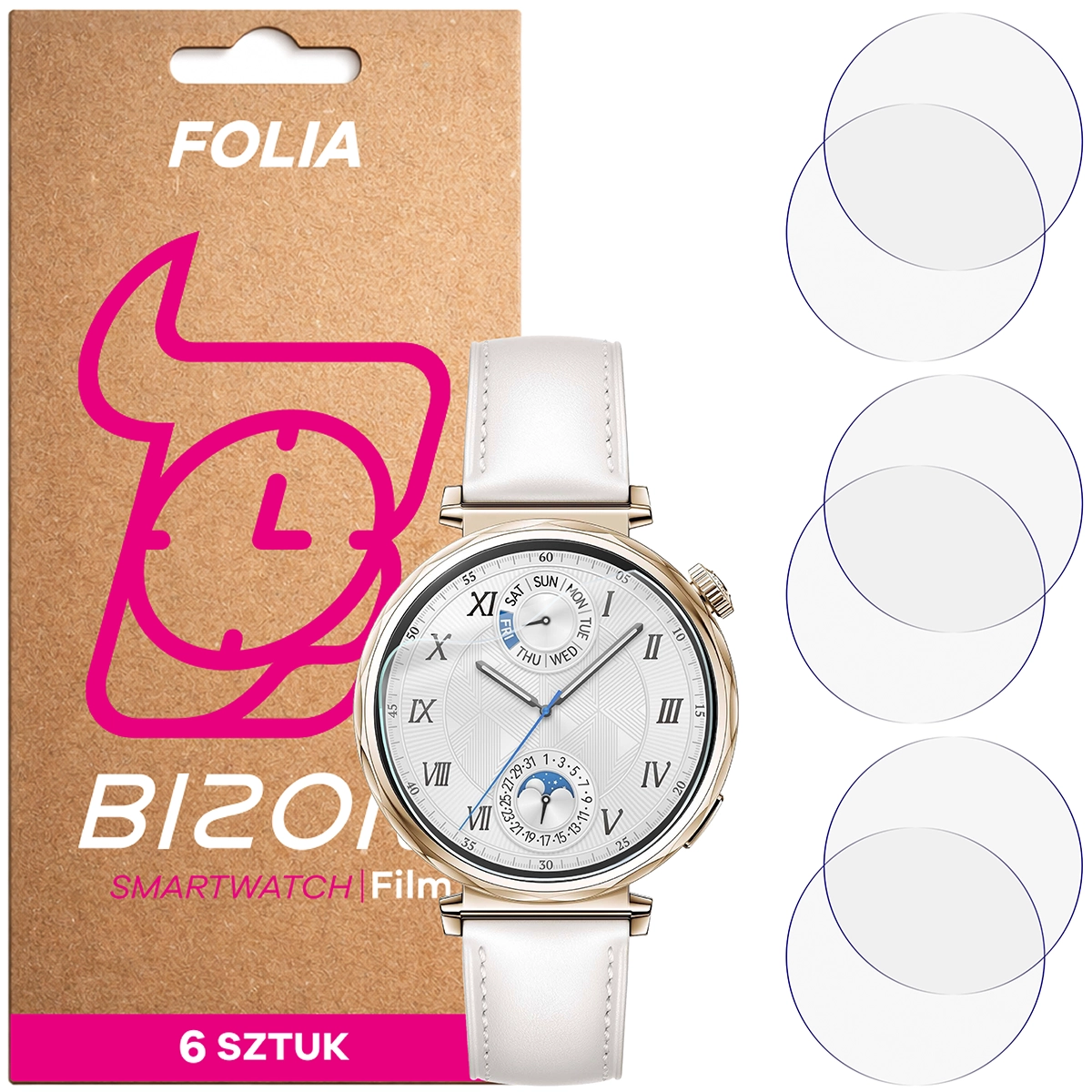 Bison Hydrogel Film HydroFlex for Huawei Watch GT 5 41 mm