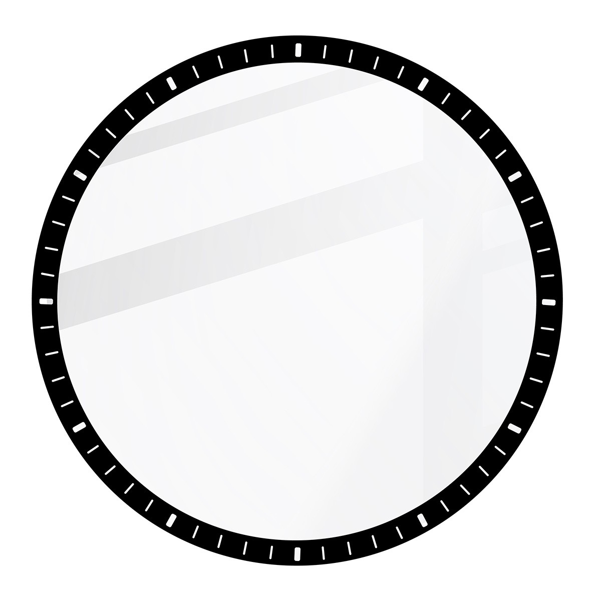 Dimensions of Bizon Glass Watch Edge hybrid glass for Huawei Watch GT 5 46 mm