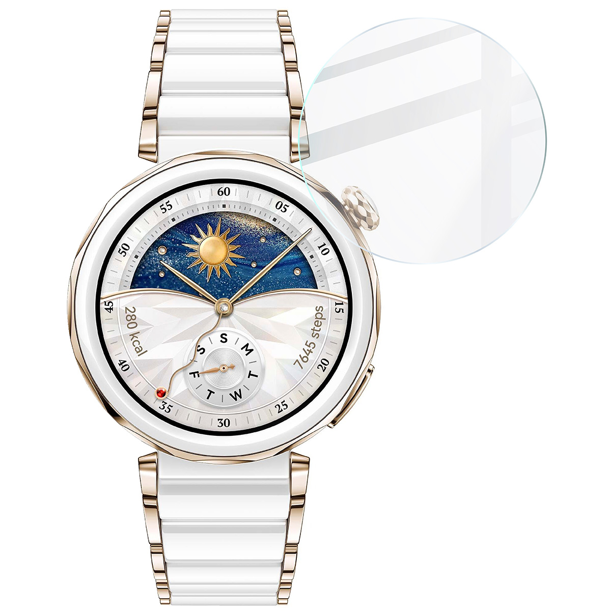 Przejrzystość szkła Bizon Glass Watch Clear