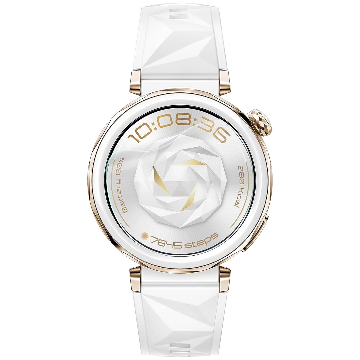 Folia hydrożelowa Bizon Watch Film HydroFlex do Huawei Watch GT 5 Pro 42 mm na zegarku