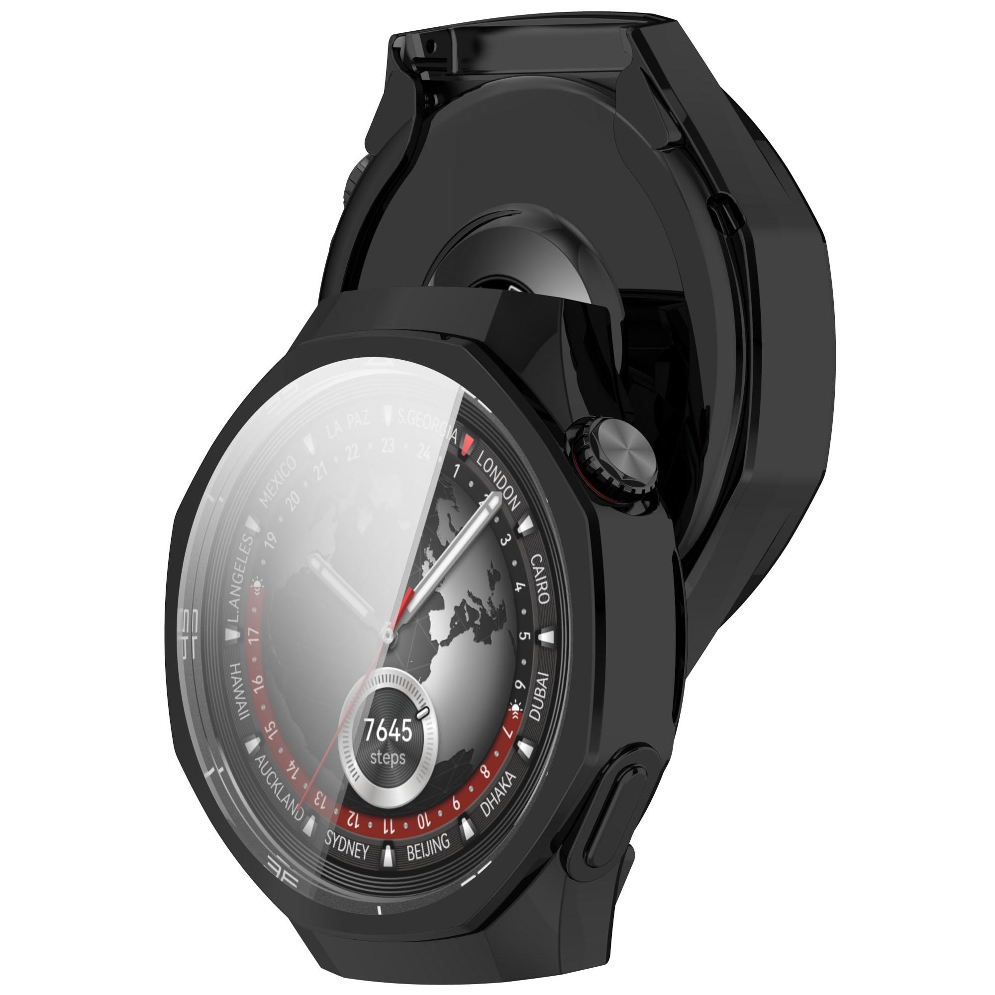 Husă Bizon Case Watch Felipe pentru Huawei Watch GT 5 Pro 46 mm