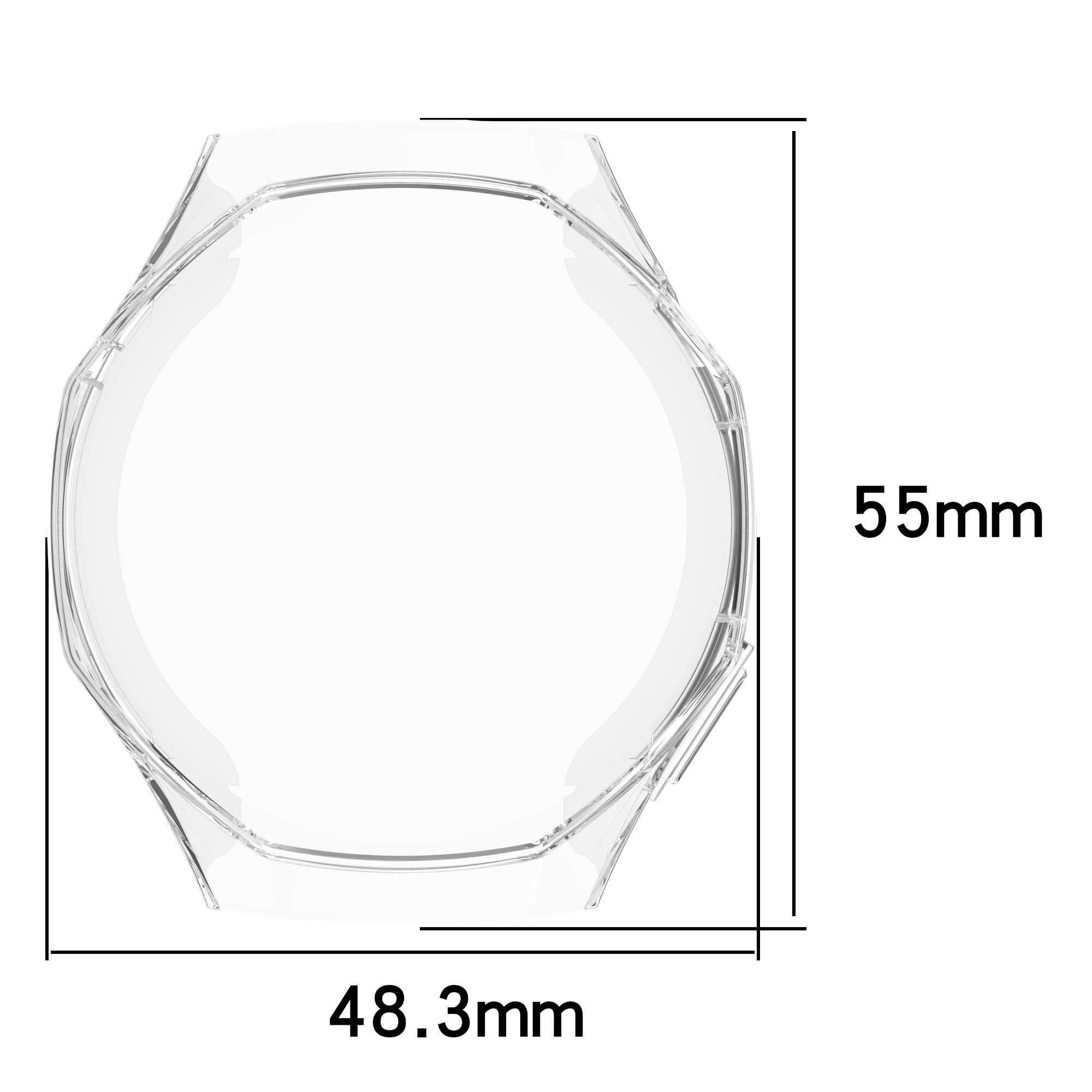 Bizon Case Watch Felipe for Huawei Watch GT 5 Pro 46 mm