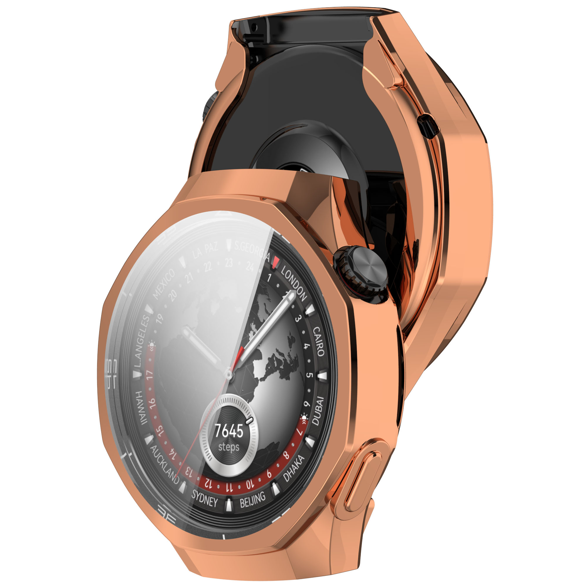 Etui Bizon Case Watch Felipe pentru Huawei Watch GT 5 Pro 46 mm