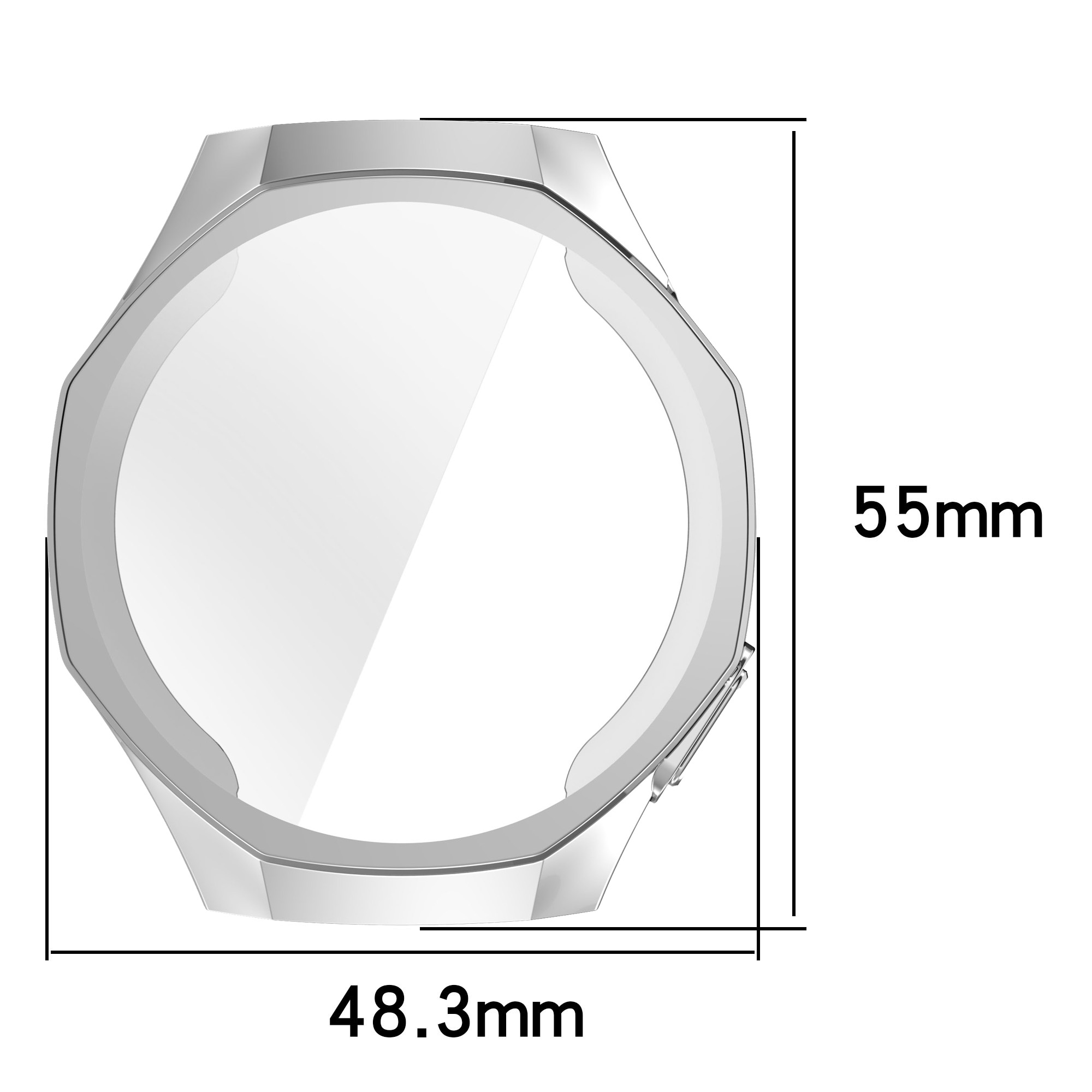Bizon Case Watch Felipe for Huawei Watch GT 5 Pro 46 mm