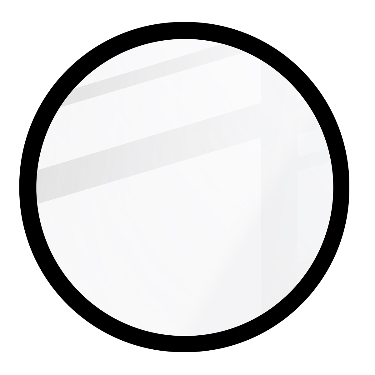 Dimensions of the Bizon Glass Watch Edge hybrid glass for Huawei Watch GT 5 Pro 46 mm