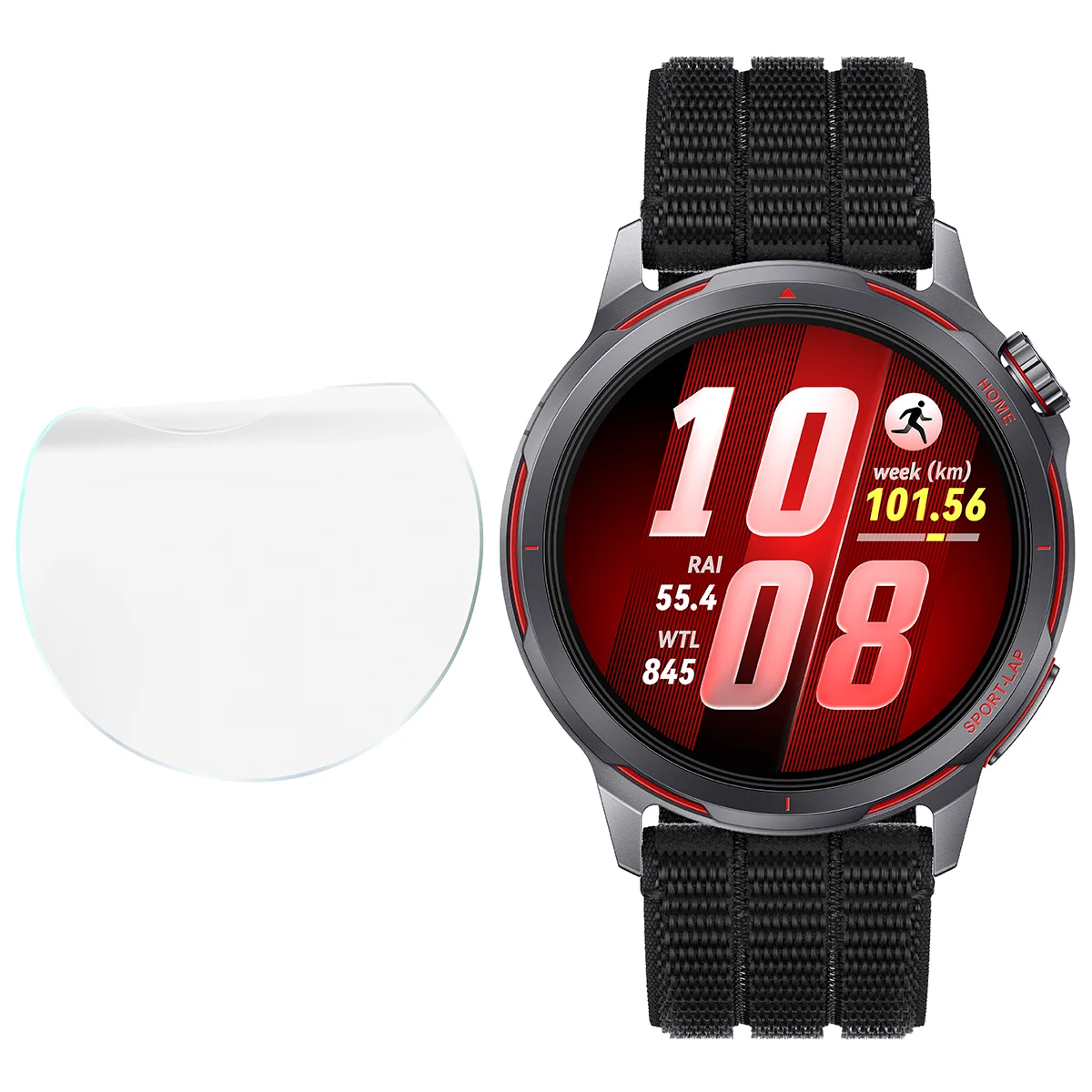 Bizon Watch Film Hydrogel w zestawieniu z Huawei Watch GT Runner 2!