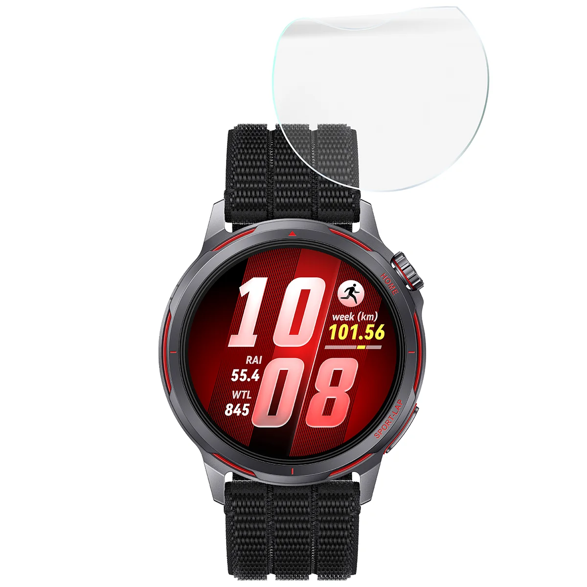 Zestaw folii hydrożelowych Bizon Watch Film Hydrogel dla Huawei Watch GT Runner 2